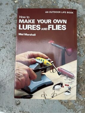 How to Make Your Own Lures and Flies by Mel Marshall - Brown Cover